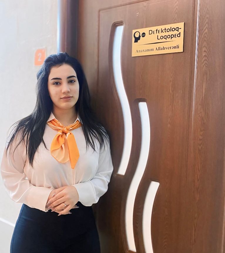 Loqoped-defektoloq Anaxanım Allahverənli: \"Loqopedin loqopediya sahəsini dərindən bilməsi mütləqdir\"