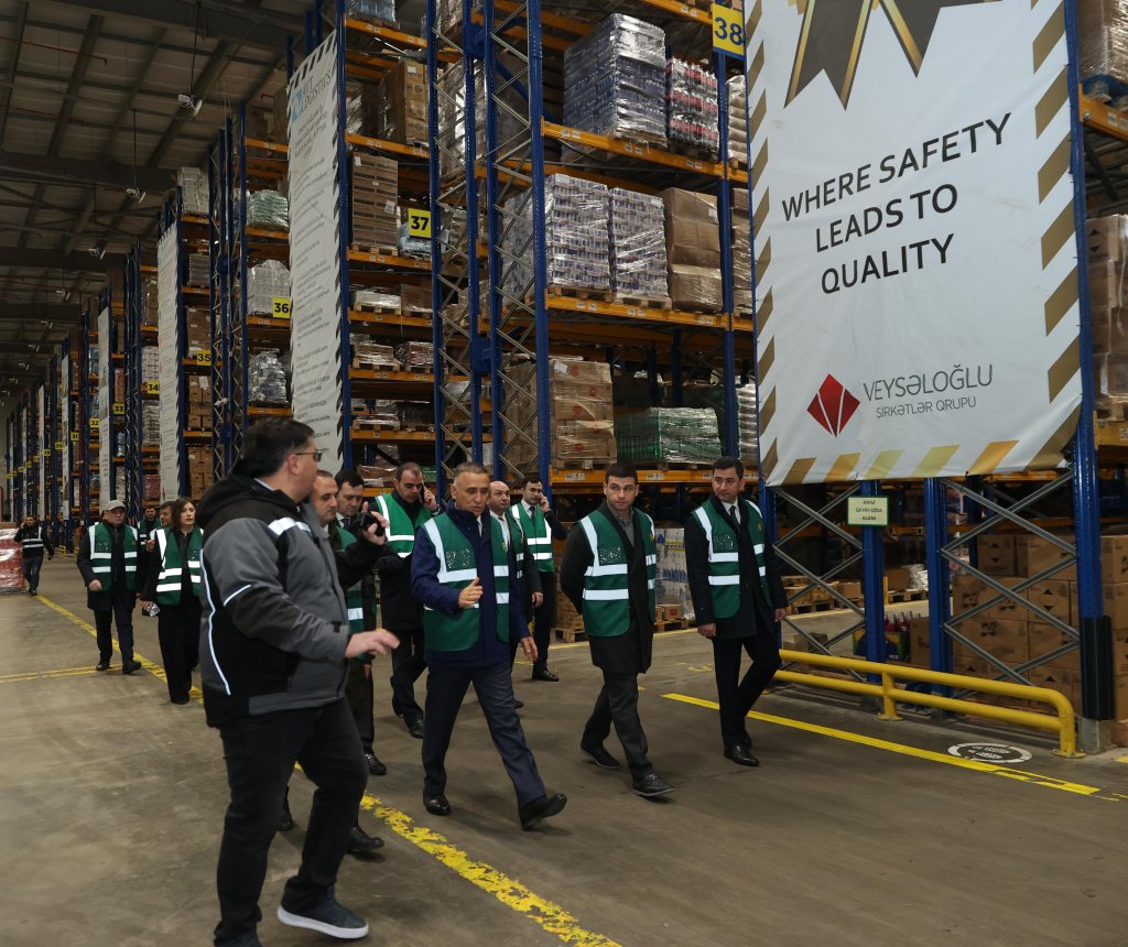KOBİA nümayəndə heyəti “Veysəloğlu”na məxsus Məhəmmədi Logistika Mərkəzini ziyarət edib-FOTO