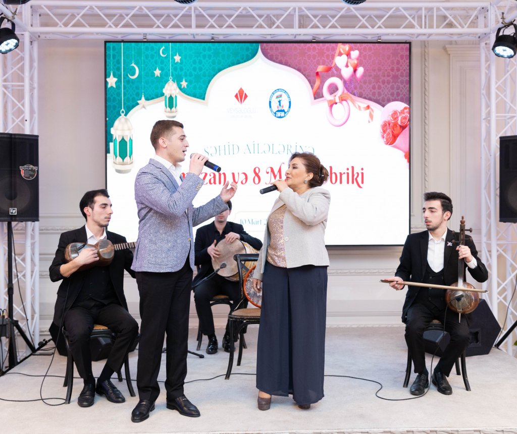 “Veysəloğlu” və “Zəfər” İctimai Birliyi 100-dən çox şəhid anası və xanımına iftar məclisi təşkil etdi