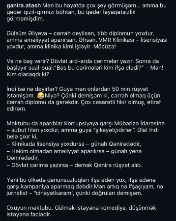 “Diplomsuz cərrahlar, lisenziyasız klinikalar: cinayətkar mənəm?” - QALMAQAL
