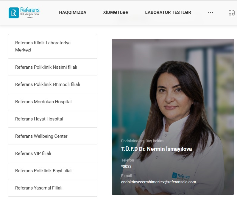 Vəzifə səlahiyyətlərindən sui-istifadə Nərmin İsmayılova baş həkimi təyin olunub?