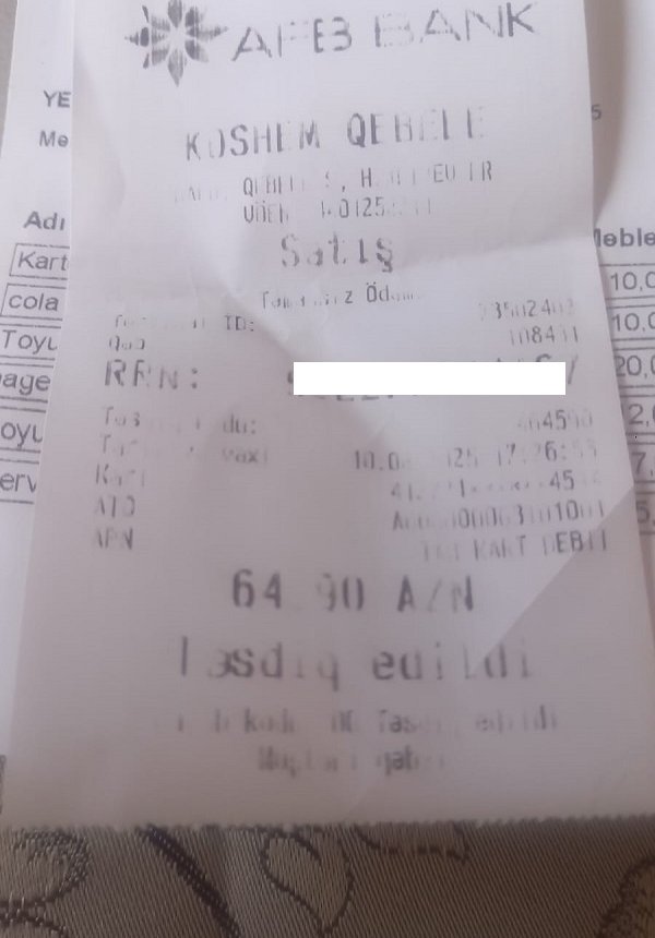 Qəbələdə “Köşəm” restoranında turistləri necə aldadırlar? -Fotofakt