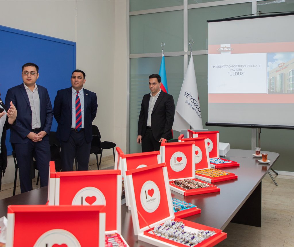 Özbəkistan universitetlərinin tələbələri “Ulduz” Şokolad Fabrikində istehsalat təcrübəsində iştirak ediblər