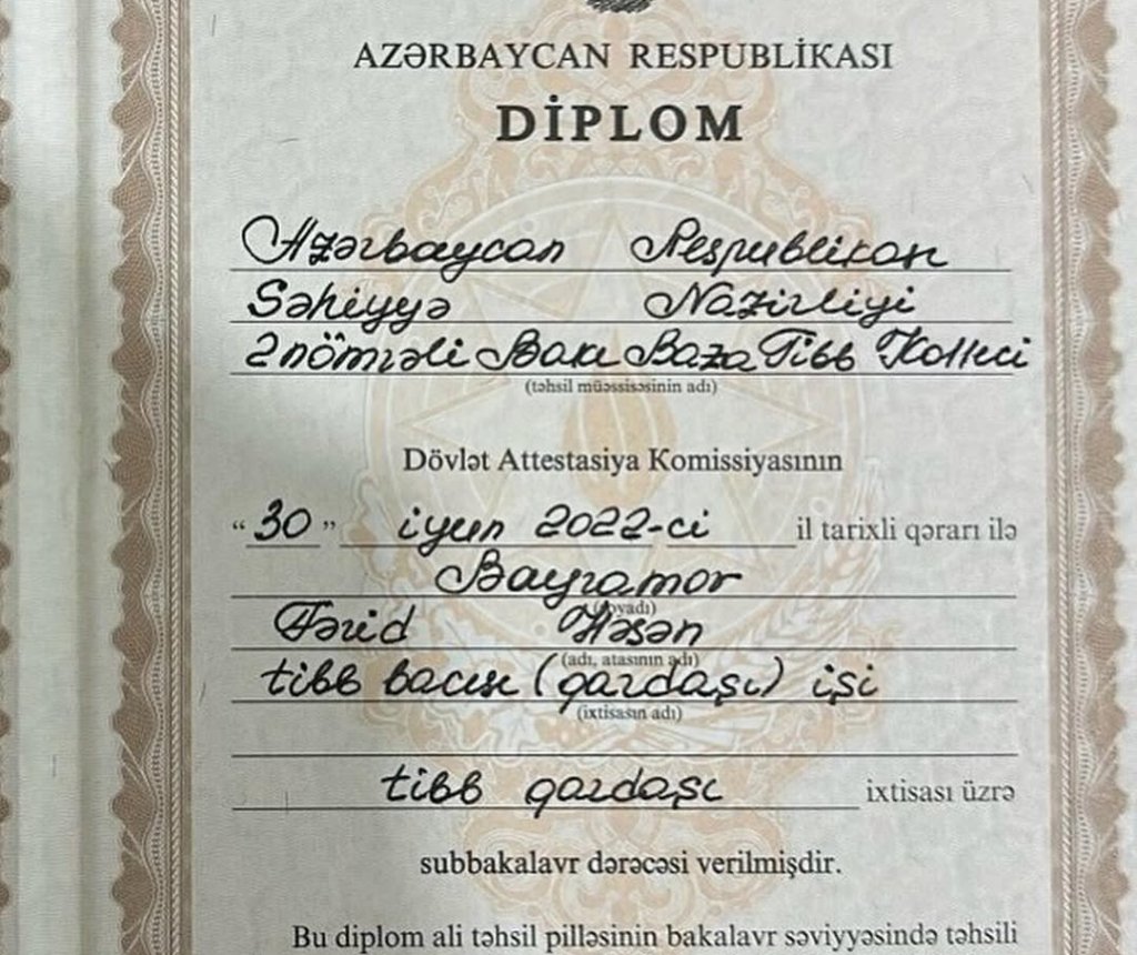 Fərid Bayramov həkim olmasa belə əməliyyat edir?