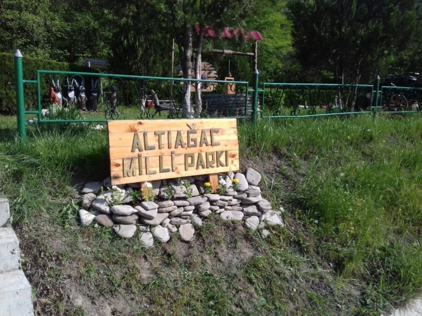 Altağac Milli Parkında giriş pul tələb olunur