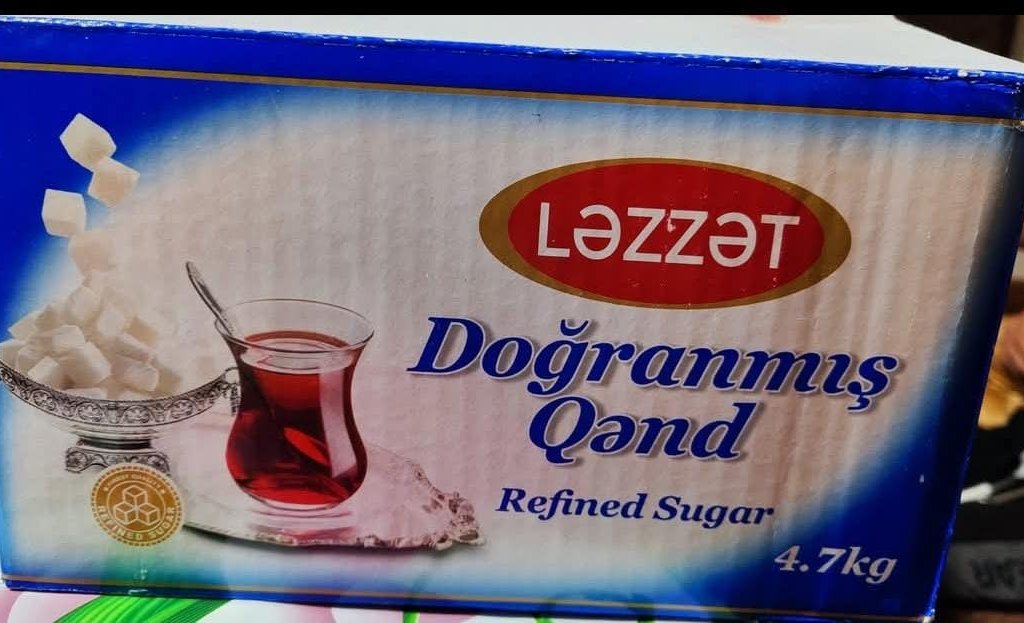 “Ləzzət” doğranmış qənddən dəmir çıxdı