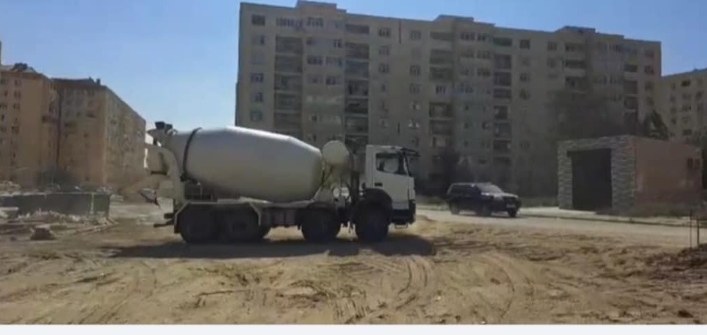 Hövsanda stadionun ərazisində nə tikilir? -Video