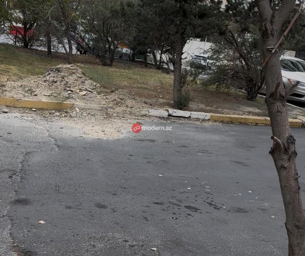 Binəqədi rayonunda yeni qanunsuz obyekt tikintisi üçün ərazi hazırlanır? -Ağaclar belə məhv edilir-Fotofakt