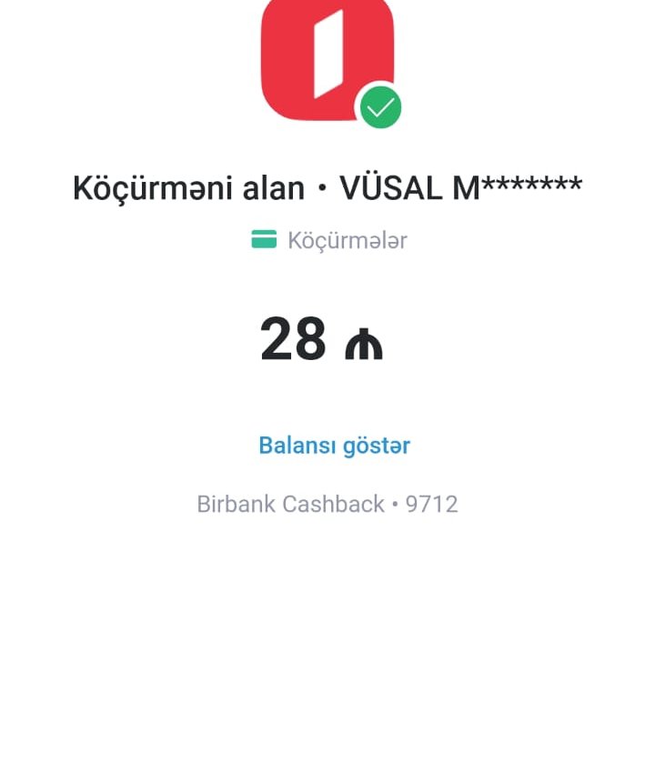 “Şərifoğlu” restoranı vergidən yayınır: “kartdan-karta” üsulu ilə ödəniş