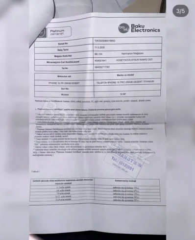 “Baku Electronics”dən “qızıl zəmanət” oyunu-Video