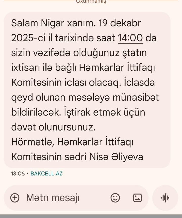 Hicran Əyyubova qanunları necə pozur?