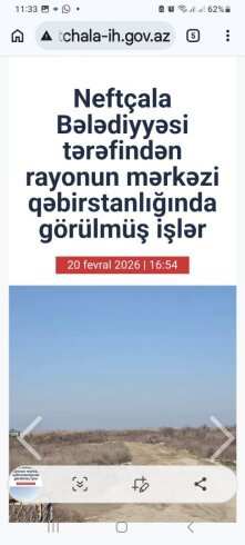 Neftçala icra haklimiyyəti bu görüntüləri "görülmüş işlər" kimi təqdim edir - FOTO