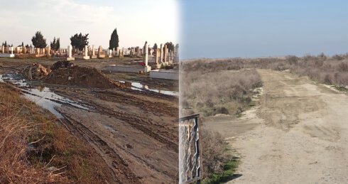 Neftçala icra haklimiyyəti bu görüntüləri "görülmüş işlər" kimi təqdim edir - FOTO