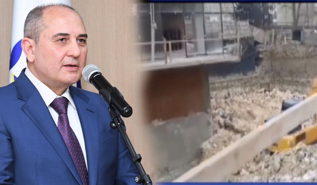 “Qarant İnşaat” layihədən kənar tikinti işləri aparır? - Nəsimi rayonunda dərəbəylik - Videofakt