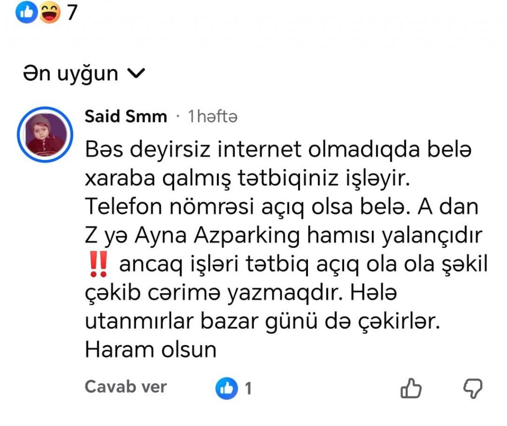 AYNA-nın “Azparking”i özünü doğrultmadı: Narazılıq artır – Foto