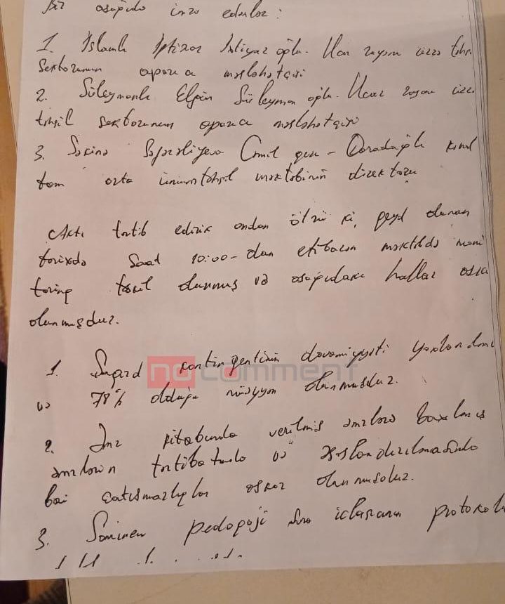 Direktora təzyiq altında ərizə yazdırıldı, MÜTDA rəhbəri vəzifəsindən çıxardı - FOTOFAKT