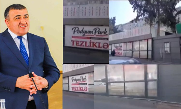 Xətaidə park ərazisində “Podyum Park” tikintisi - Park ərazisinin təyinatı dəyişdirilib?- VİDEO