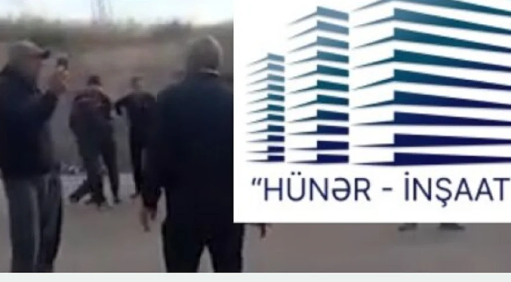 İşçilər yolu bağladı: “Hünər-İnşaat” işlətdiyi fəhlələrin maaşını vermir-VİDEO
