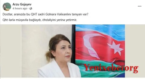 QHT-lərə Dövlət Dəstəyi Agentliyi ilə Gülnarə Vəlixanlını nə birləşdirir? - …xeyli məbləğdə vəsait toplanıb